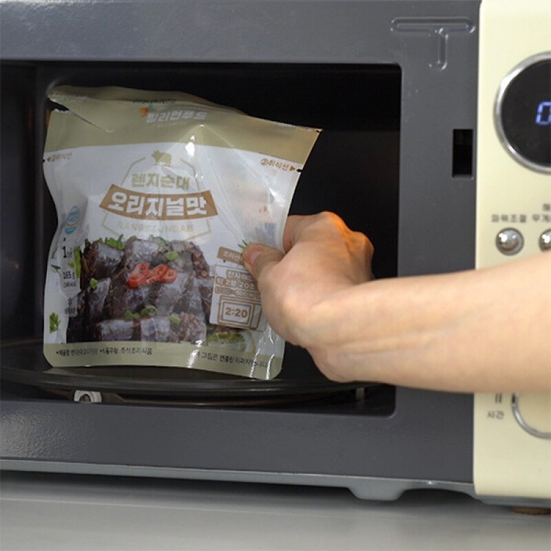 밀리언푸드,밀리언푸드 렌지순대 오리지널맛 3개입 165g*3